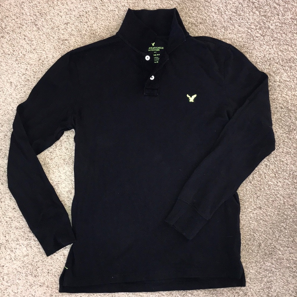 AE Long Sleeve Polo